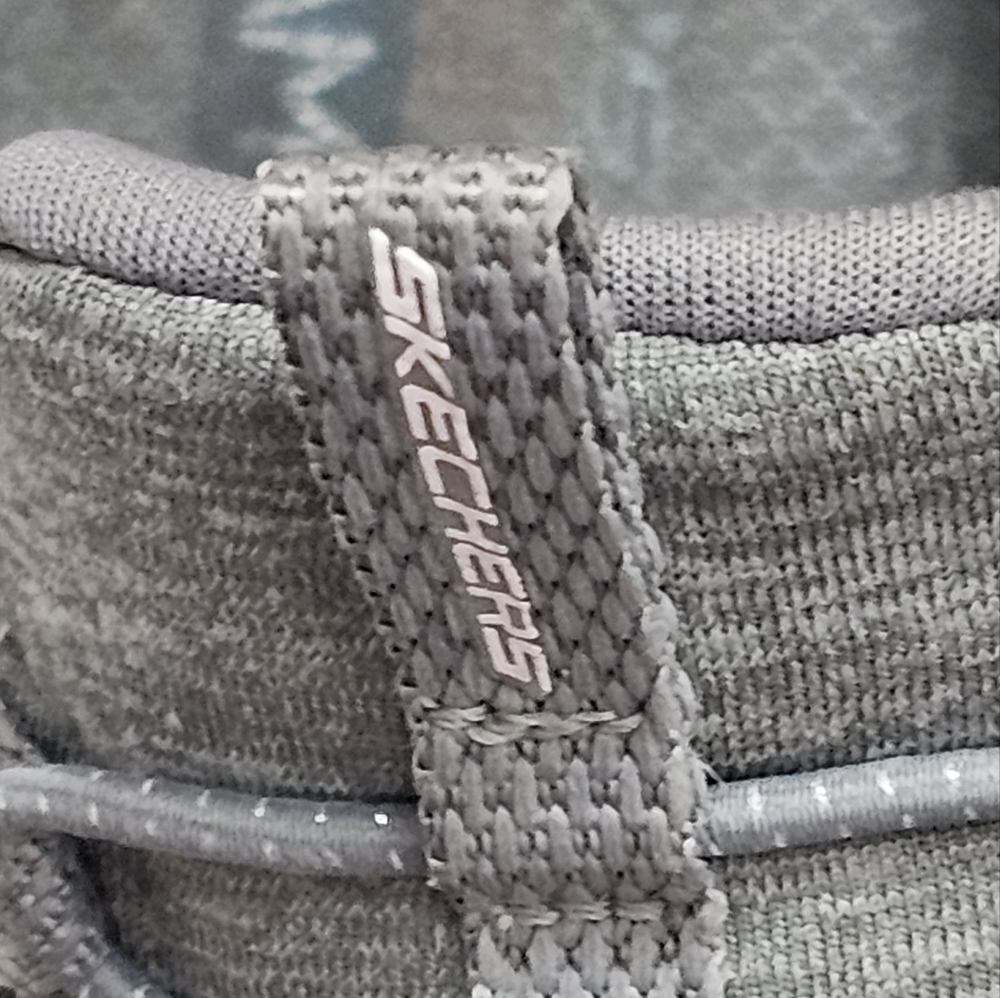 Skechers Memory Foam Women's Gray Sneakers - Picture 7 of 7